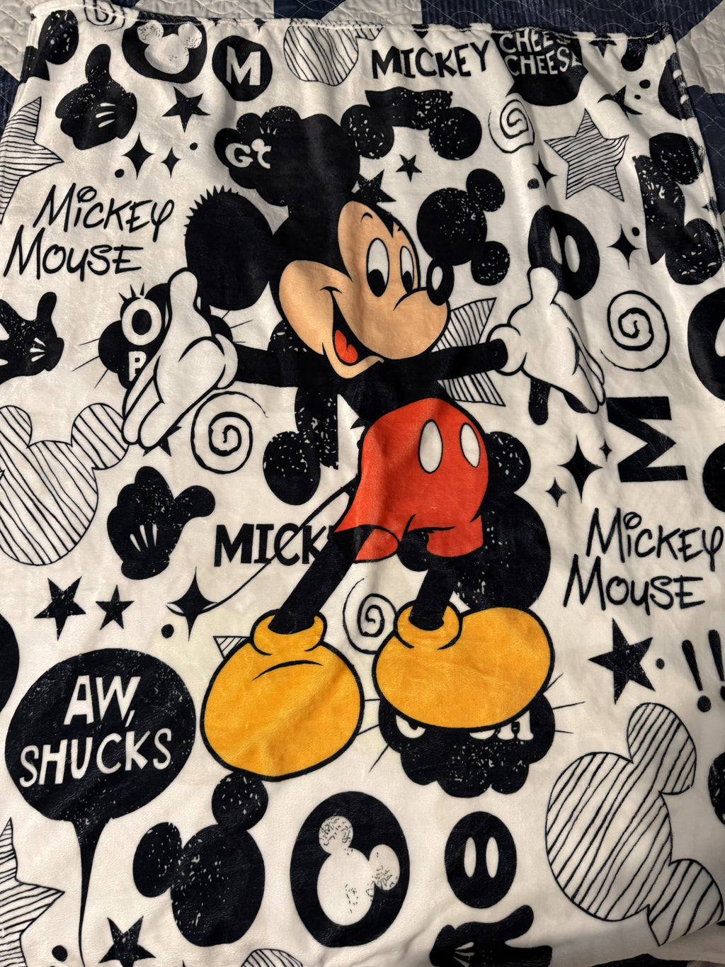 Mickey Mouse 50x40 Blanket