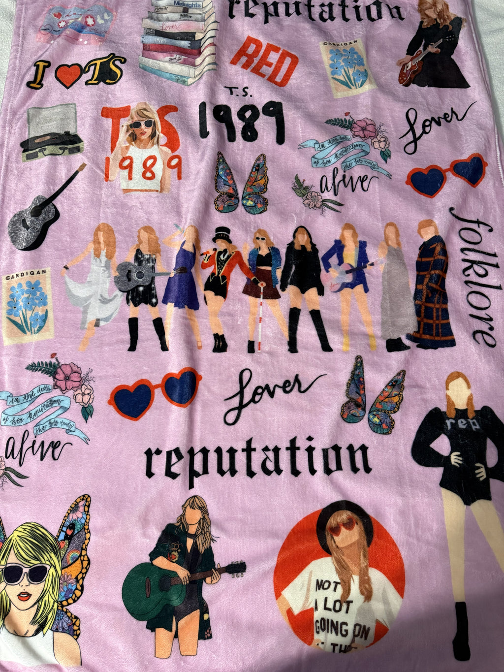 Taylor Swift 50x40 Blanket